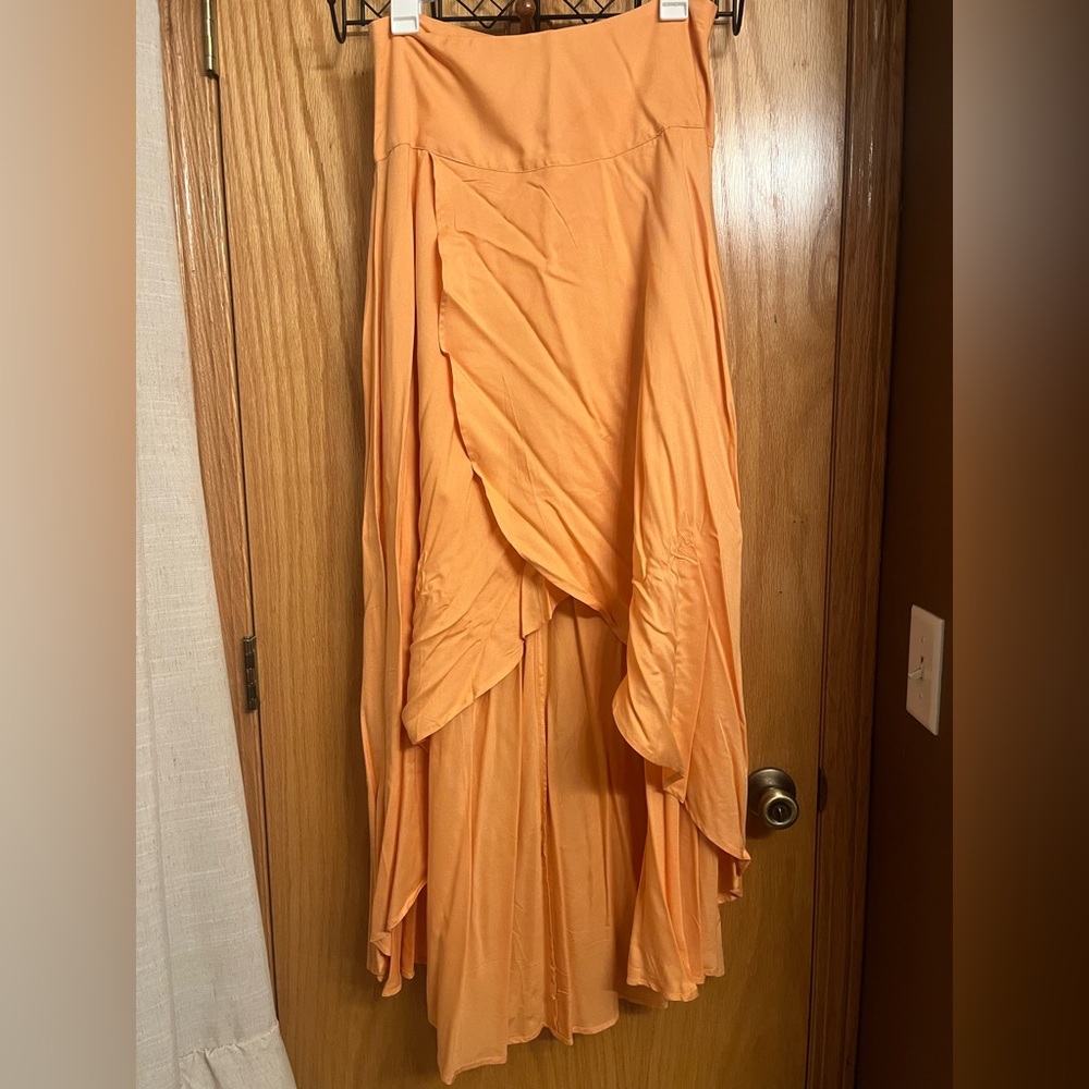 O'Neill Orange High Low Skirt